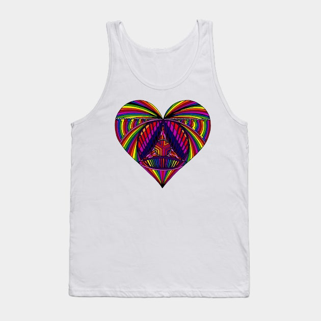 Heart Tank Top by CallumHoare